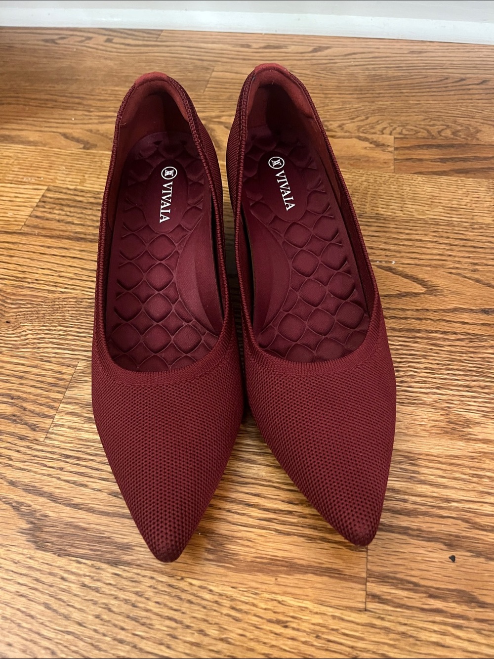 Vivaia Women’s Aria Wedge Pro Shoes Burgundy 9-9.5 US / 40 EUR